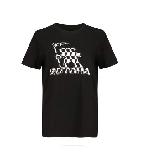 T-shirt noir homme gotcha twist