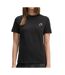 T-shirt Noir Femme Calvin Klein Jeans Embroidered - L