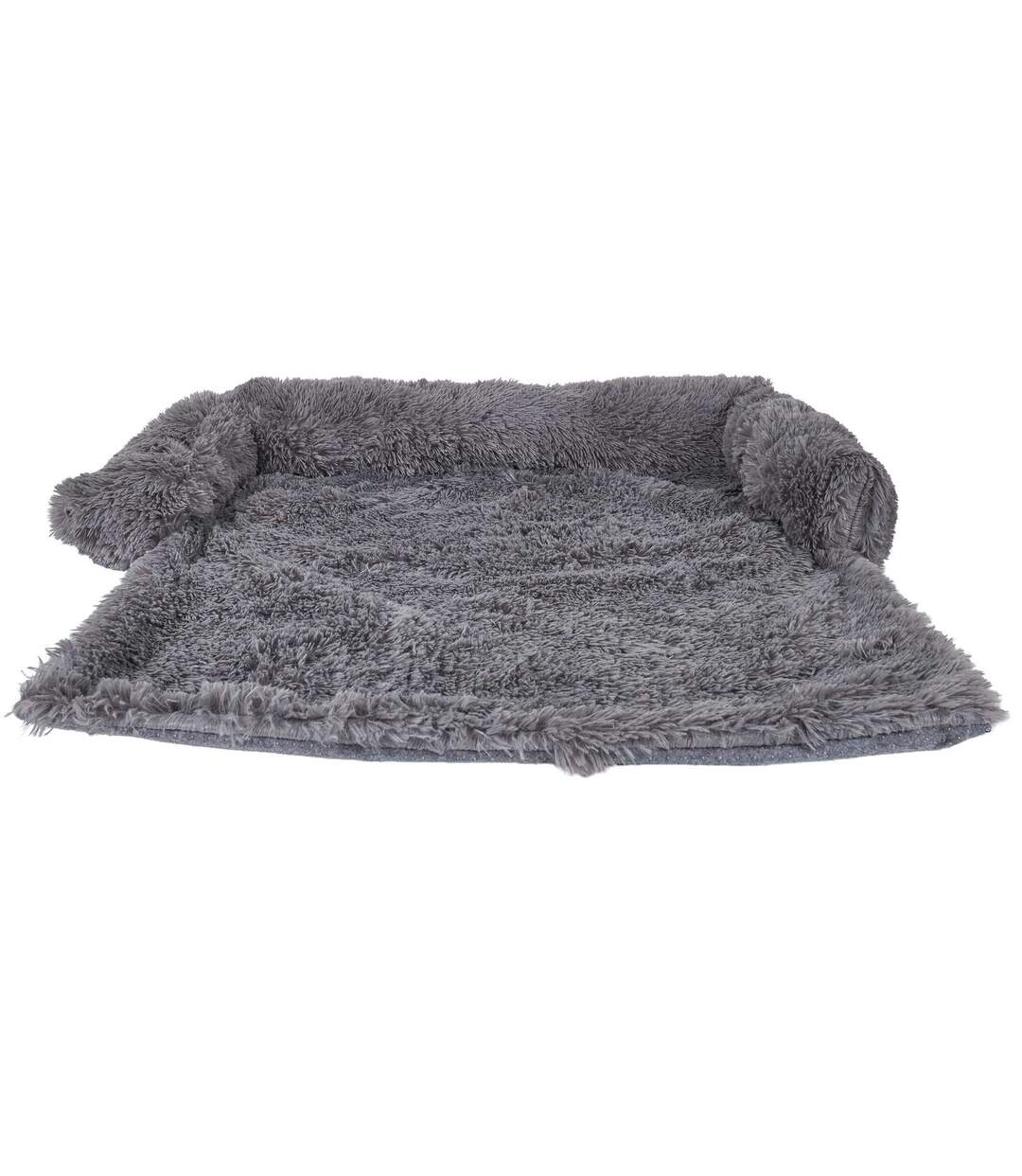Plaid couverture de canapé pour chien et chat - Gris-4