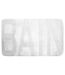 Tapis de Bain Microfibre Relief 45x75cm Blanc-1