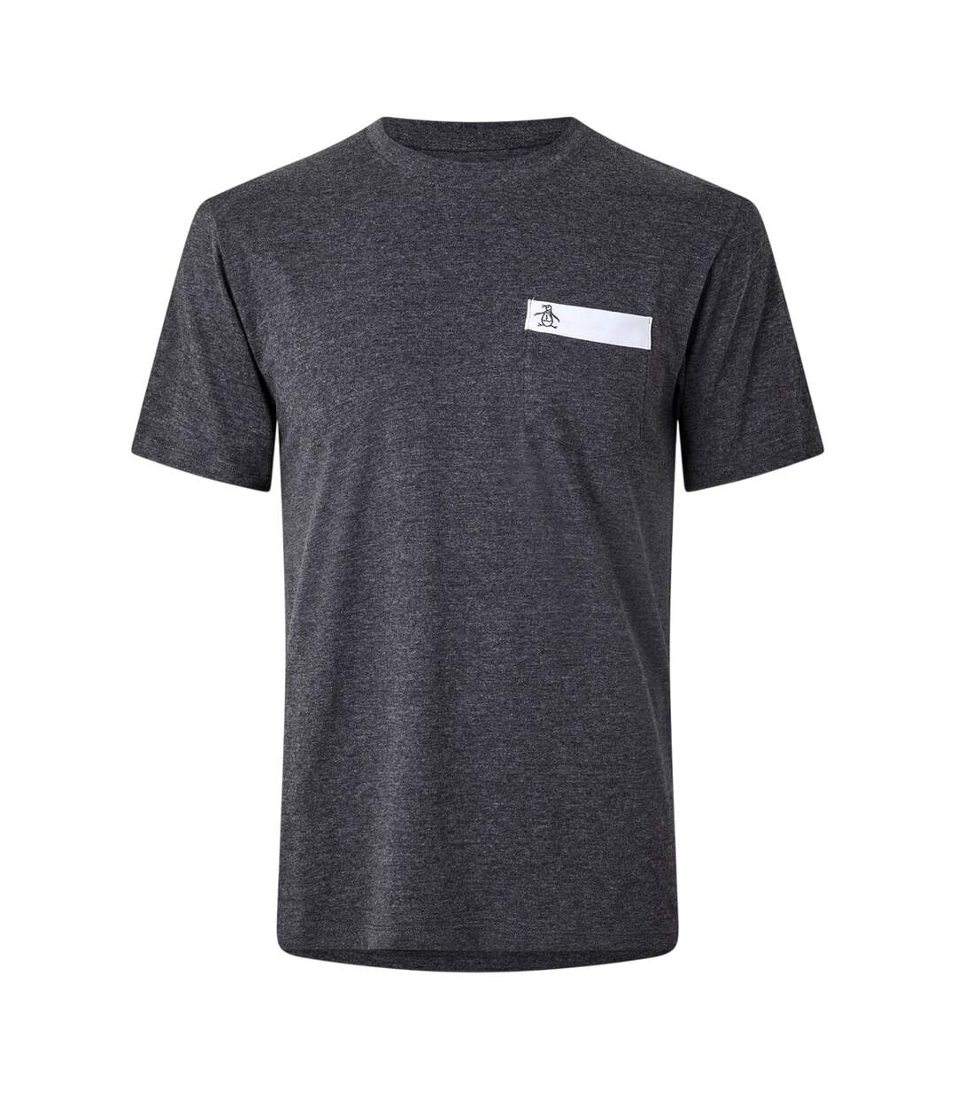 T-shirt Motif/style Logo Homme Anthracite Original Penguin-1