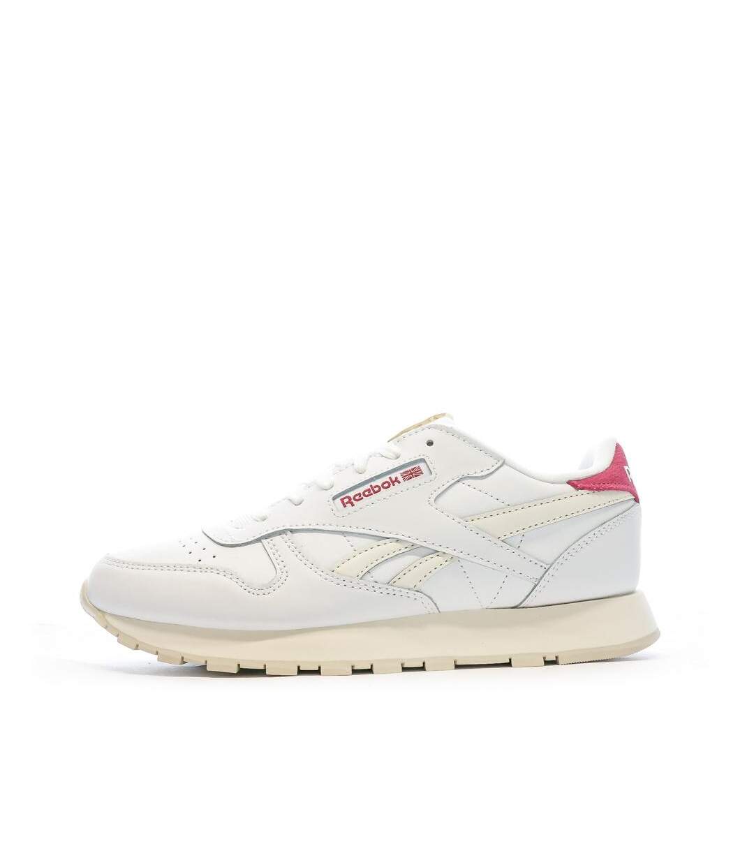 Baskets blanches femme reebok classic-1