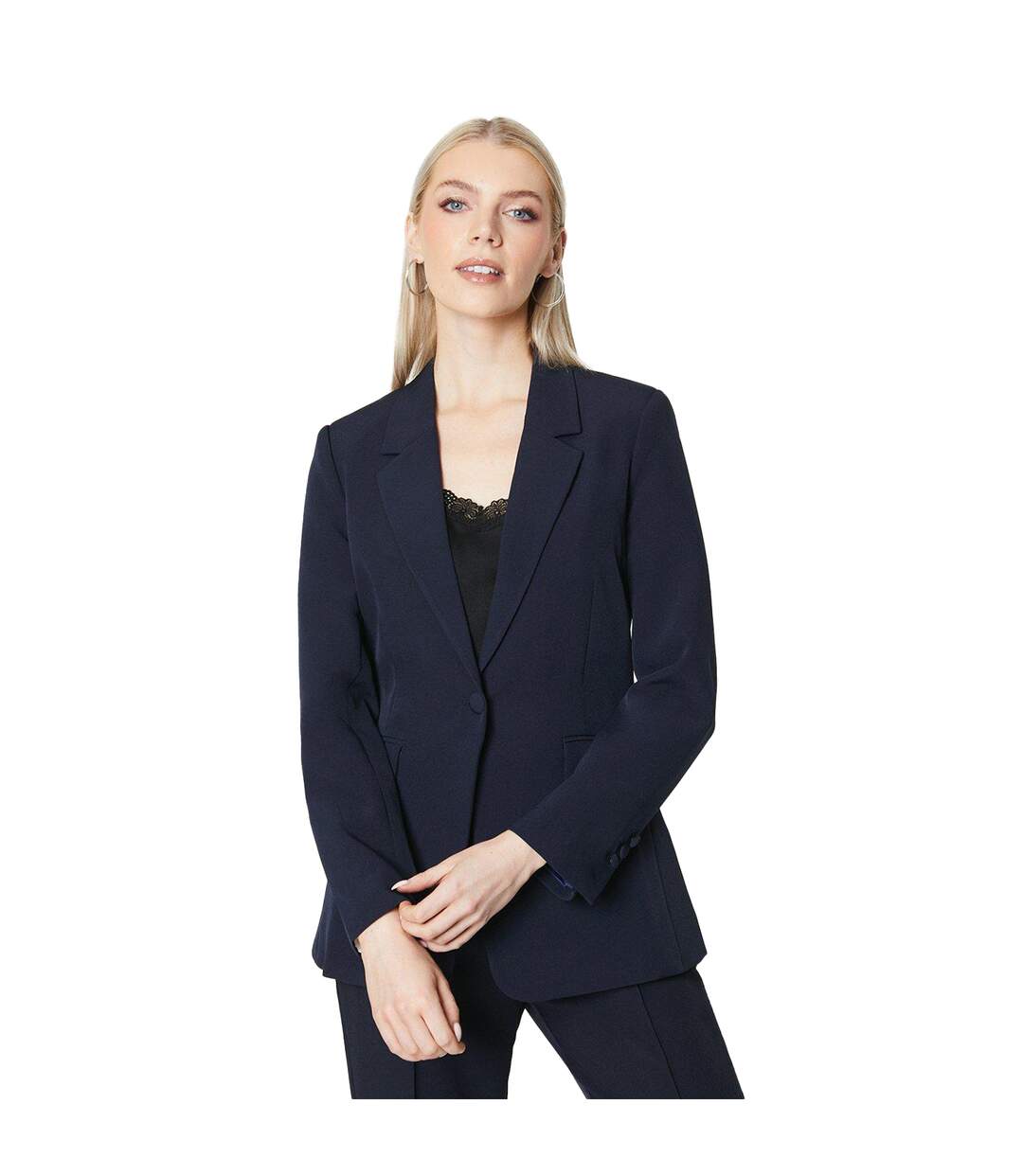 Blazer femme bleu marine Principles-1