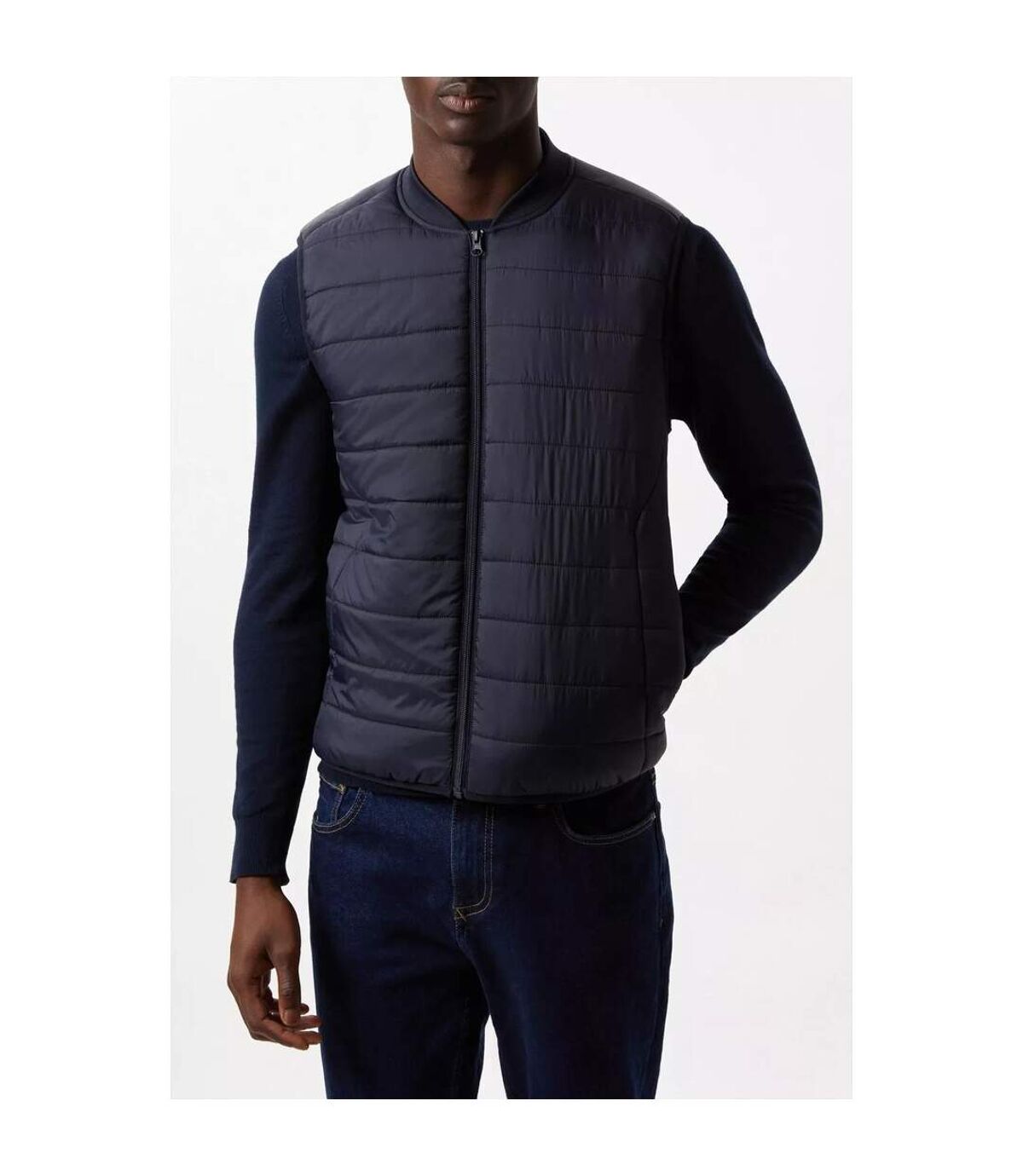 Burton Mens Quilted Vest (Navy)