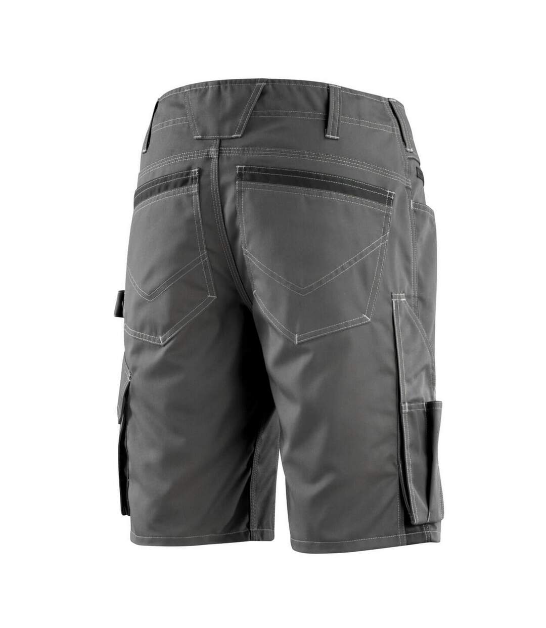 Mens Unique Stuttgart Work Shorts Dark Anthracite Black Mascot-2