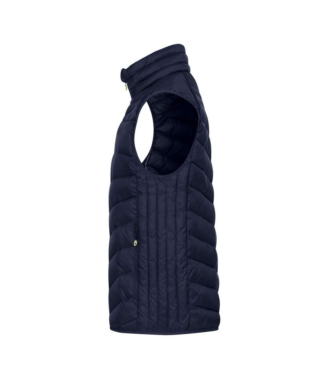 Mens Idaho Body Warmer Dark Navy Clique-3
