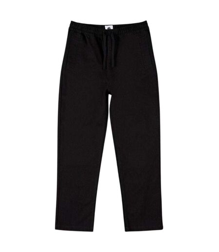 Mens Priory Twill Trousers Black Pretty Green