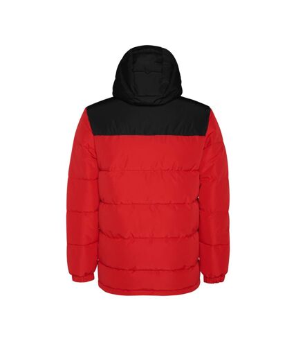 Veste isolée tallin adulte rouge / noir uni Roly