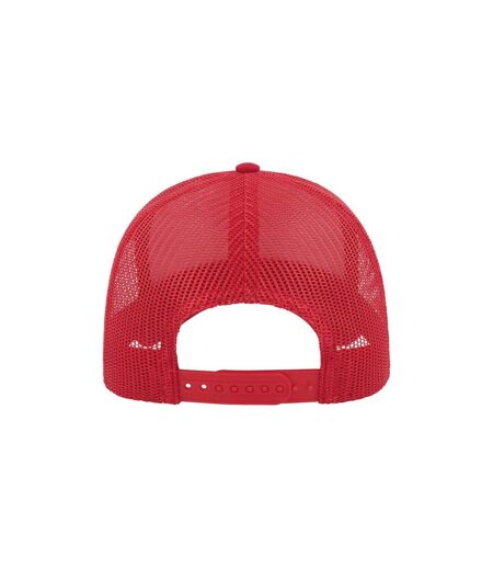 Casquette style trucker rapper mixte rouge Atlantis