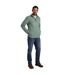 Mens laramie snow marl quarter zip fleece olive Weird Fish-3