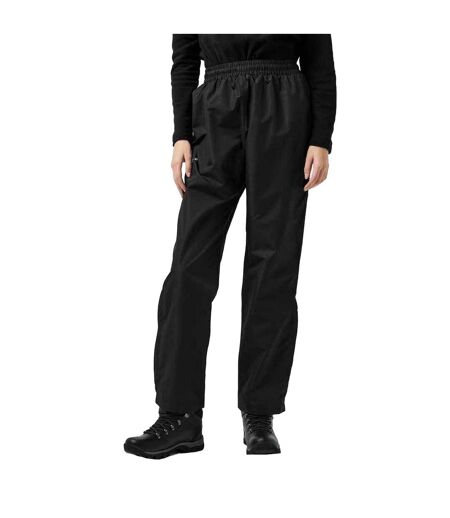 Pantalon Imperméable Motif/style Uni Horizon Femme Noir Gelert