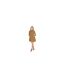Robe Courte Manches Longues Femme Kaki Odd Muse-1