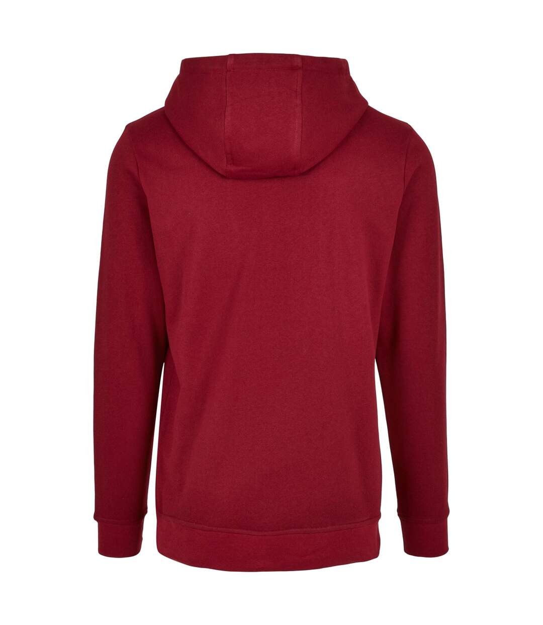 Mens Basic Hoodie Bourgogne Build Your Brand-2