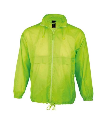 Coupe-vent Surf Adulte Vert Néon SOLS