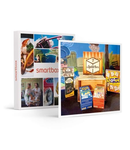 Box surprise de jeux de société à thème pour s’amuser à plusieurs - SMARTBOX - Coffret Cadeau Sport & Aventure