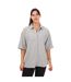 Womens/ladies terrycloth lounge shirt grey Adidas-3