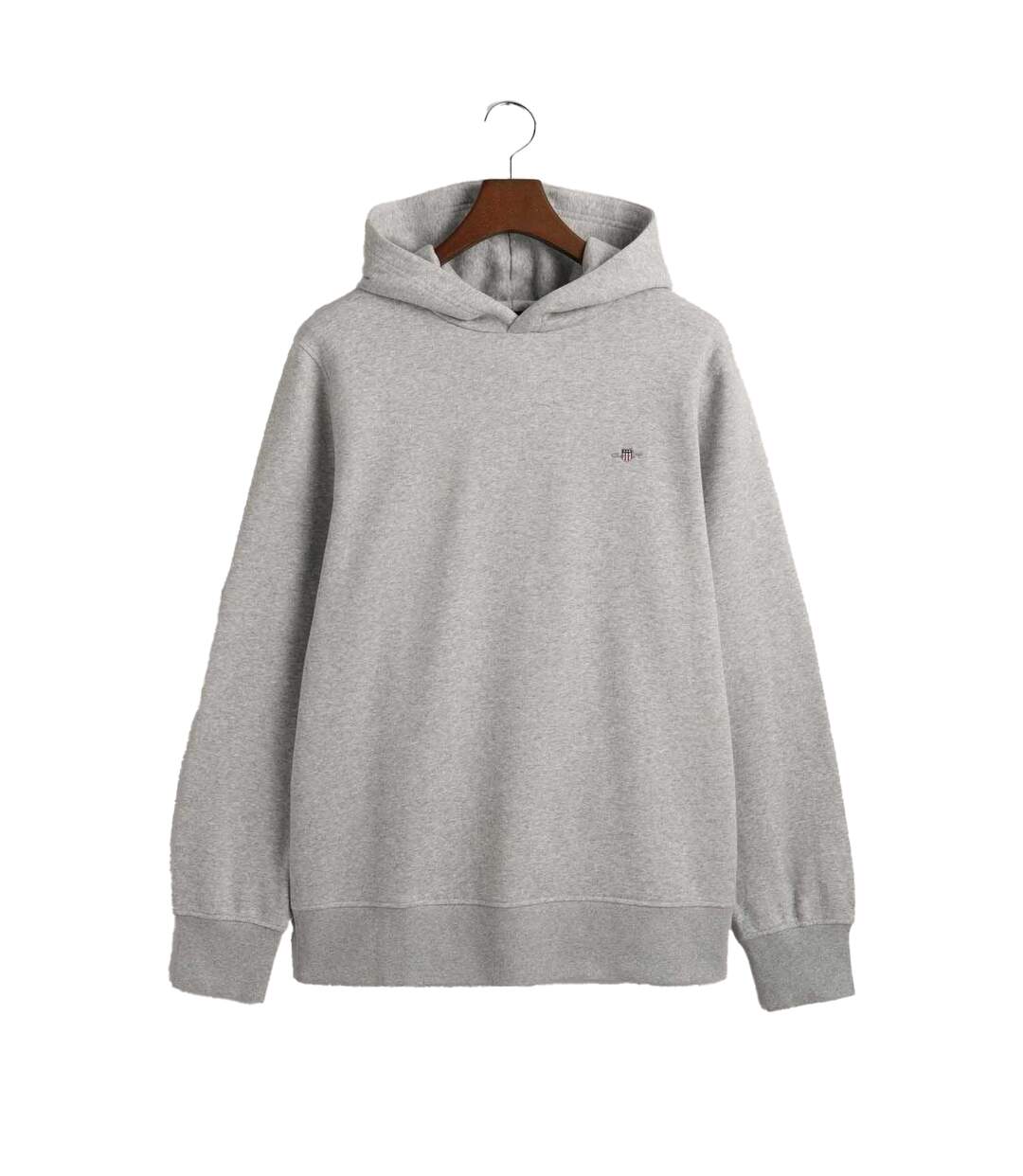 Sweat À Capuche Archive Shield Homme Gris Gant-1