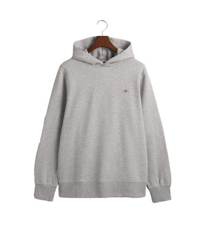Sweat À Capuche Archive Shield Homme Gris Gant