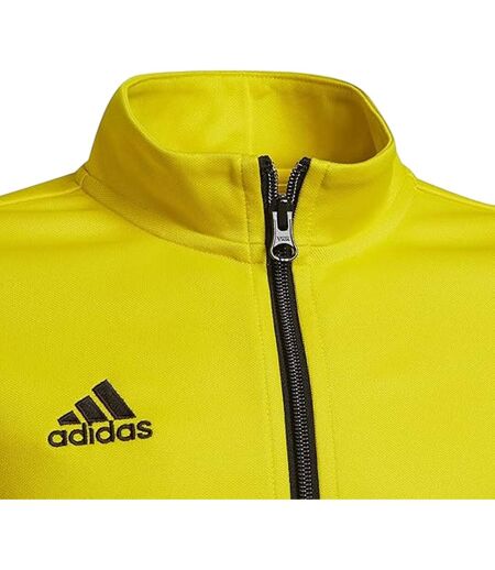 Mens Ent22 Plain Track Jacket Yellow Black Adidas
