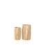 Lot de 2 Lanternes en Teck Myrtle 60cm Naturel-2