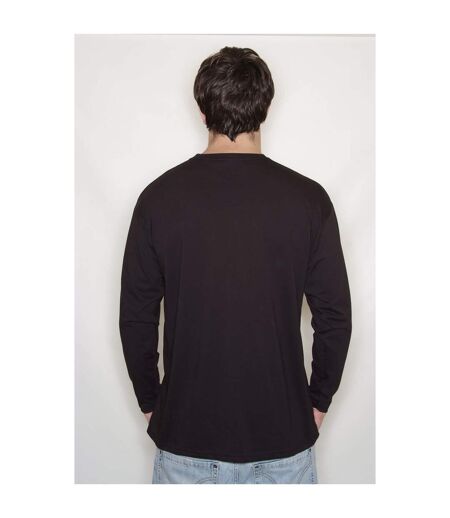 Fruit of the Loom Mens R Long-Sleeved T-Shirt (Black) - UTBC4738