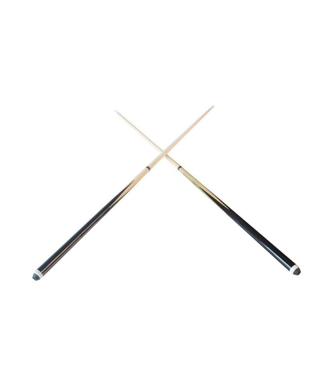 Set de 2 queues de billard en ramin 145 cm