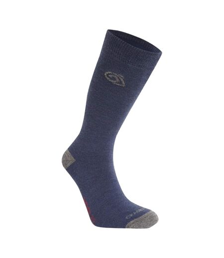 Unisex adult wool blend insect repellent boot socks blue navy Craghoppers