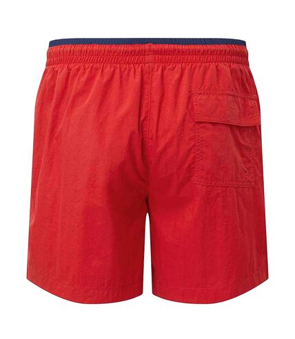 Asquith & Fox Mens Swim Shorts (Red/Navy) - UTRW6242