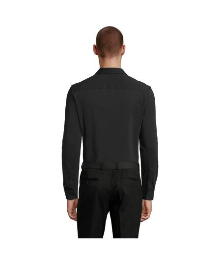 Chemise Balthazar Homme Noir NEOBLU
