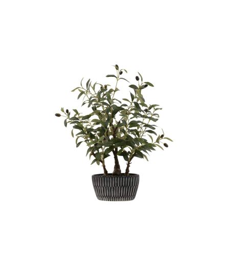 Arbre Artificiel en Pot Olivier 60cm Vert