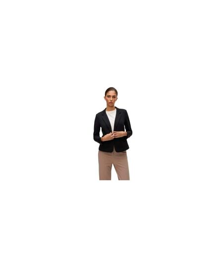 Womens/ladies Julia Tailored Long-sleeved Blazer Black Vero Moda