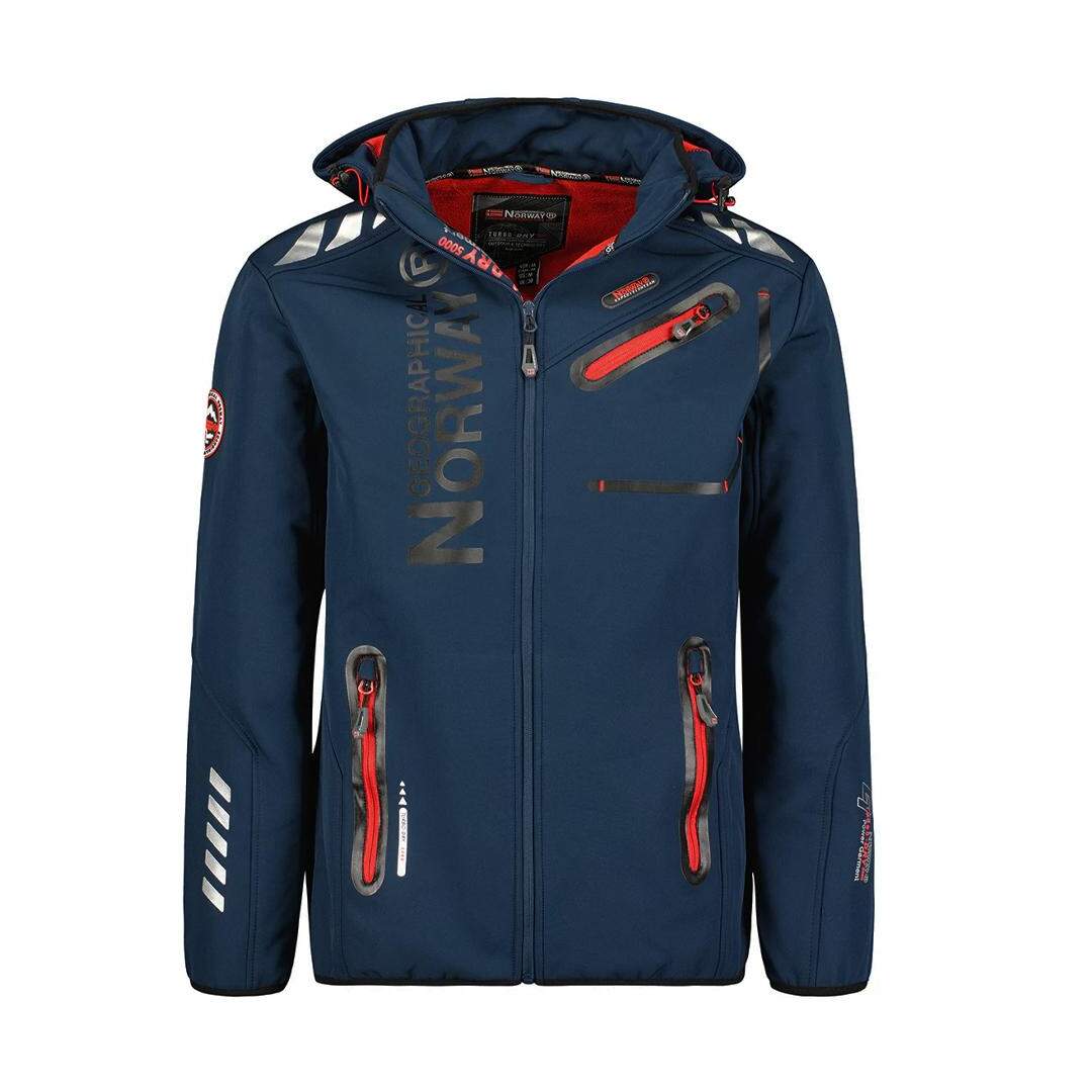 Parka Softshell Marine Homme Geographical Norway Royaute WW1973H - 3XL-1