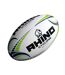 Ballon De Rugby Cyclone Taille 4 Blanc Rhino-1