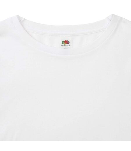 Mens Iconic 150 Long-sleeved T-shirt White Fruit Of The Loom