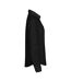 Womens/ladies Stretch Formal Shirt Black Clique-4