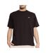 T-Shirt noir homme lacoste essentiel-1