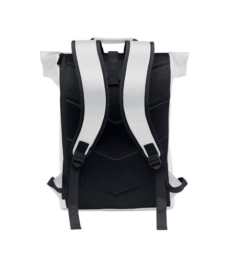 Bai roll roll top pu laptop backpack one size white MidOcean