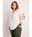 T-shirt long brodé manches 3/4-1