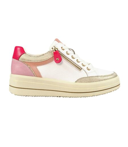 Baskets mika femme rose Lunar