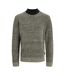 Pull kaki chiné homme jack & jones space - l-1