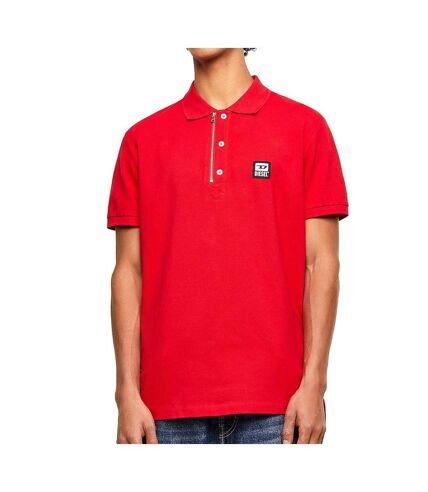 Polo Rouge Homme Diesel Harry - L