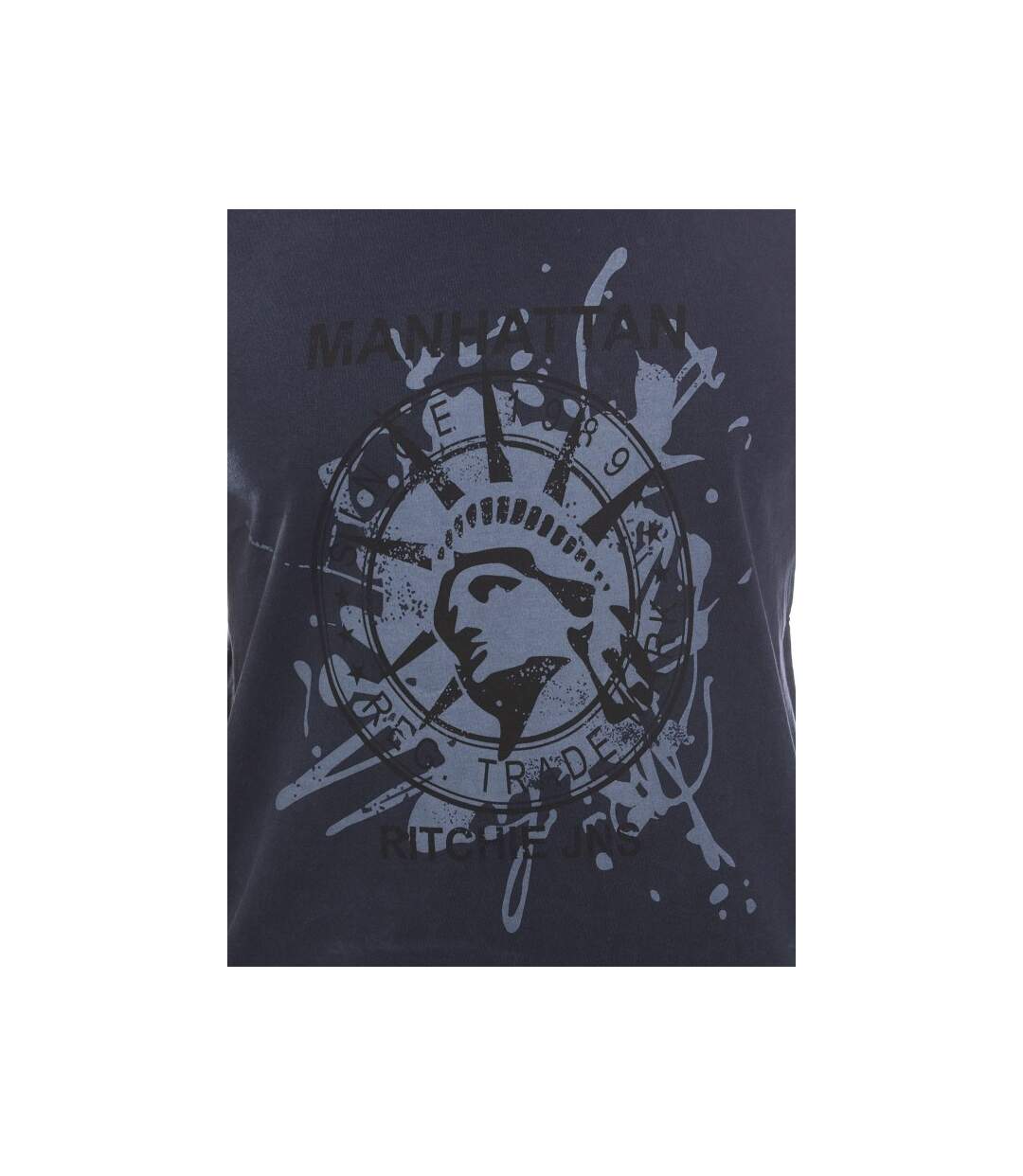 T-shirt col rond en coton NAPOLEON-3