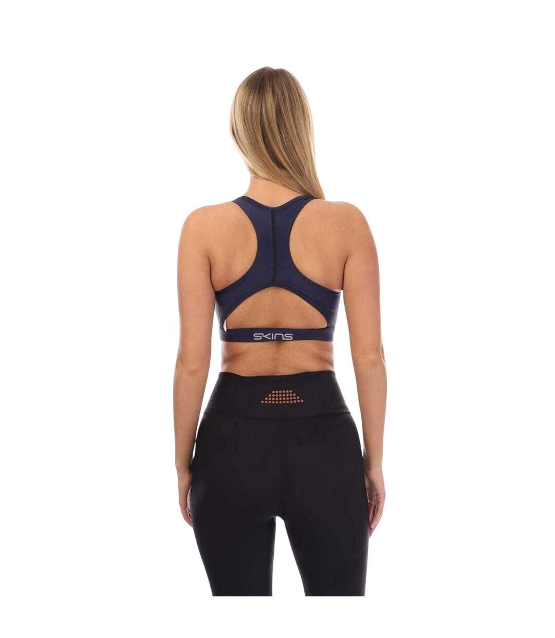 Brassière De Sport Series-3 Femme Bleu Marine Skins-2