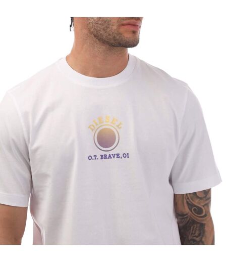 T-shirt T-just 5-1 Homme Blanc Diesel
