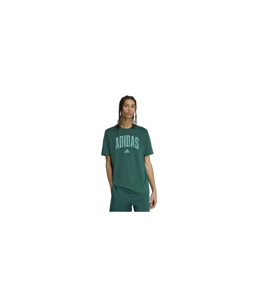 T-shirt Homme Vert Adidas-1
