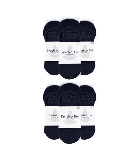 6 Pack Ladies Non Slip Yoga Socks With Straps