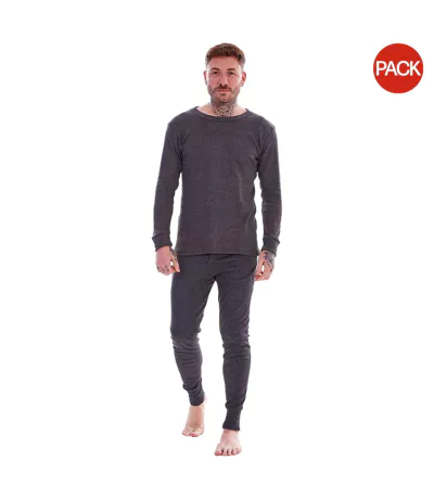 Bas Thermiques Heatforce Homme Gris Keanu