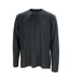 T-shirt Manches Longues Performance Adulte Noir Spiro-1