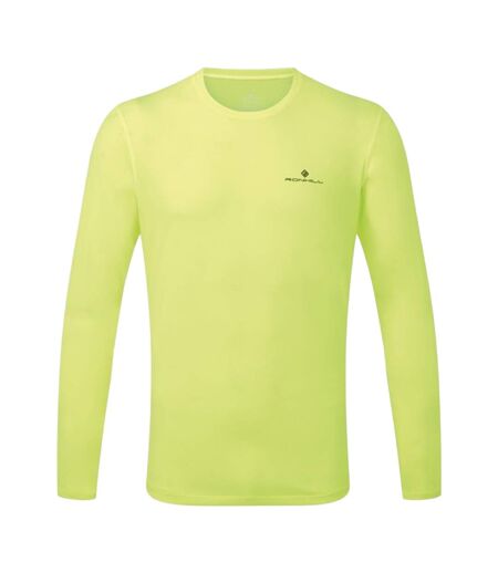 T-shirt Manches Longues Core Homme Jaune Fluo Ronhill