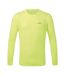 T-shirt Manches Longues Core Homme Jaune Fluo Ronhill-3
